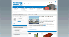 Desktop Screenshot of es.fischerprofil.com