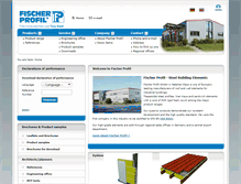 Tablet Screenshot of es.fischerprofil.com